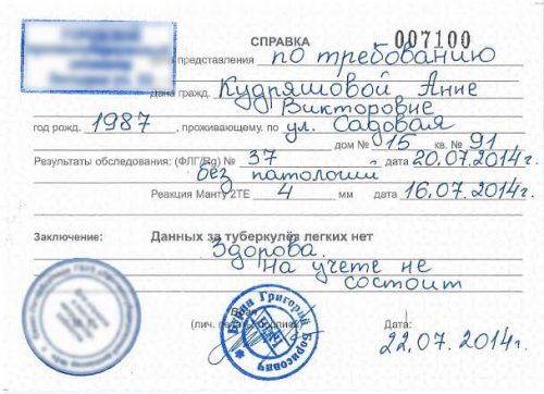 Туберкулезный диспансер Туберкулезный диспансер